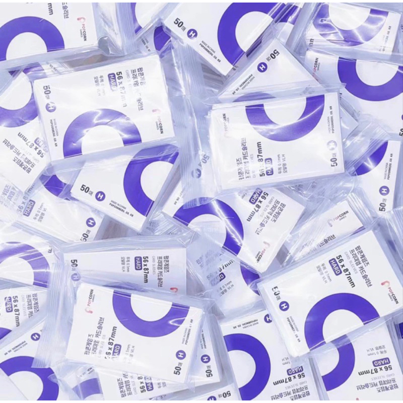 INNER SLEEVE POPCORN CARD SLEEVES PHOTOCARD