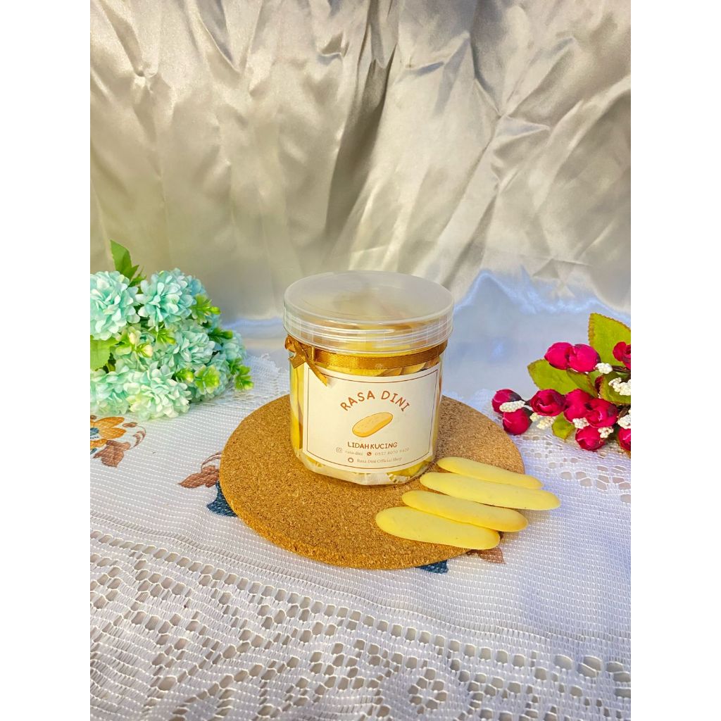 

Rasa Dini - Kue Lidah Kucing Wisman I Kue Kering Premium | Kue Lebaran Hampers Lebaran
