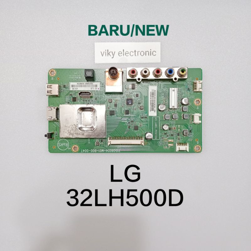 LG 32LH500D mesin tv mb modul mainboard tv LG 32LH500D