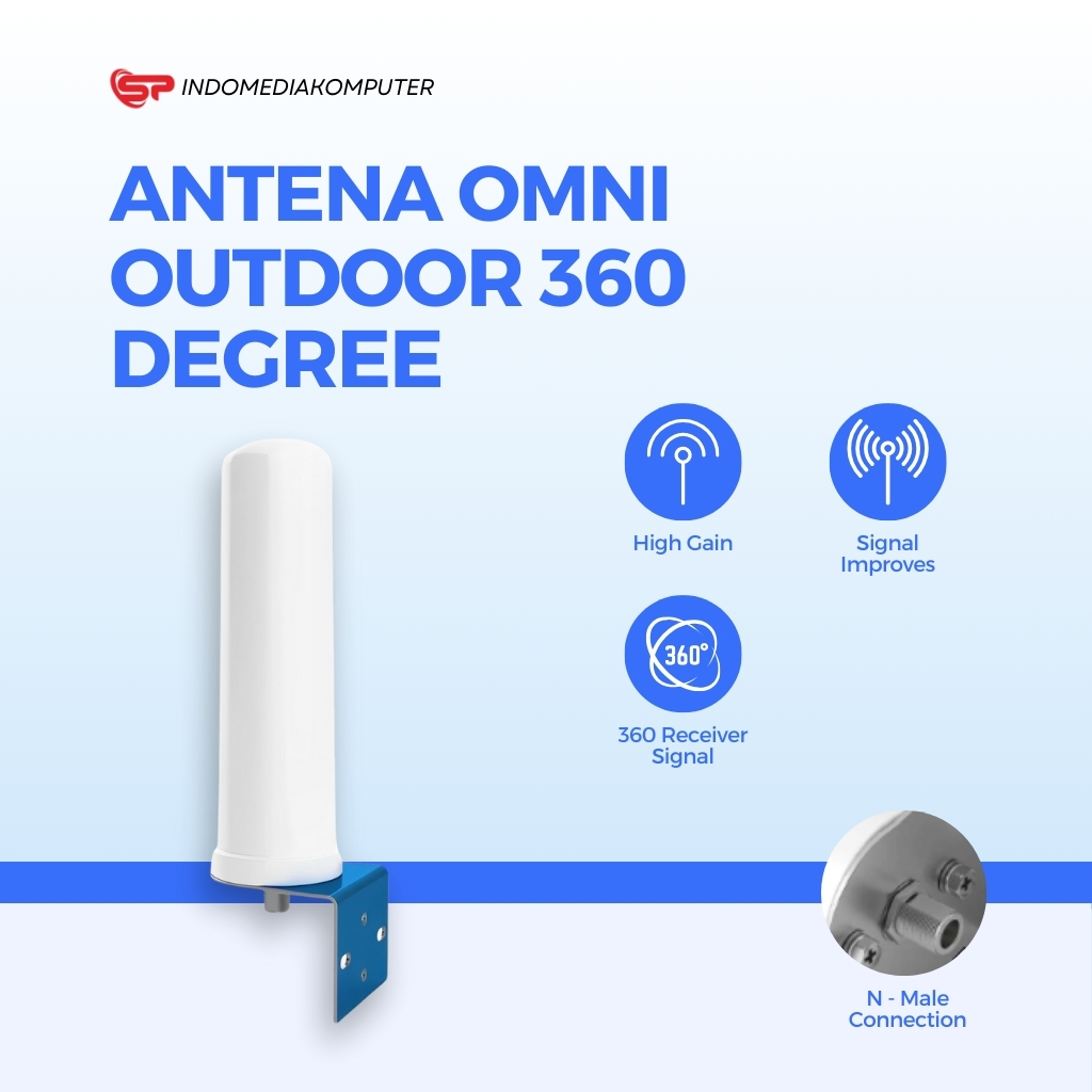 ANTENA OMNI OUTDOOR 360 DEGREE
