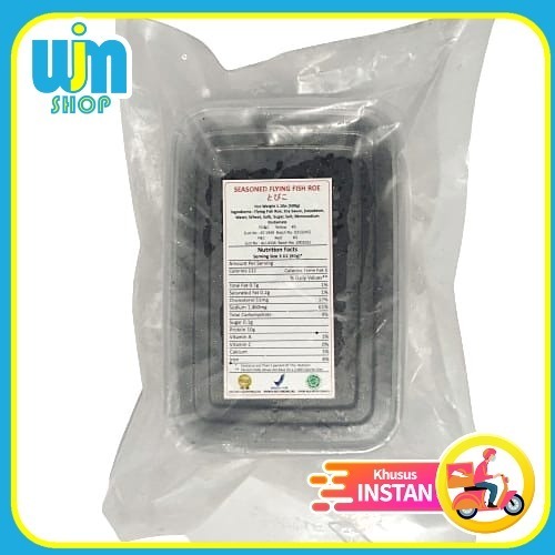 

Tobiko Black 500g Telur Ikan Terbang