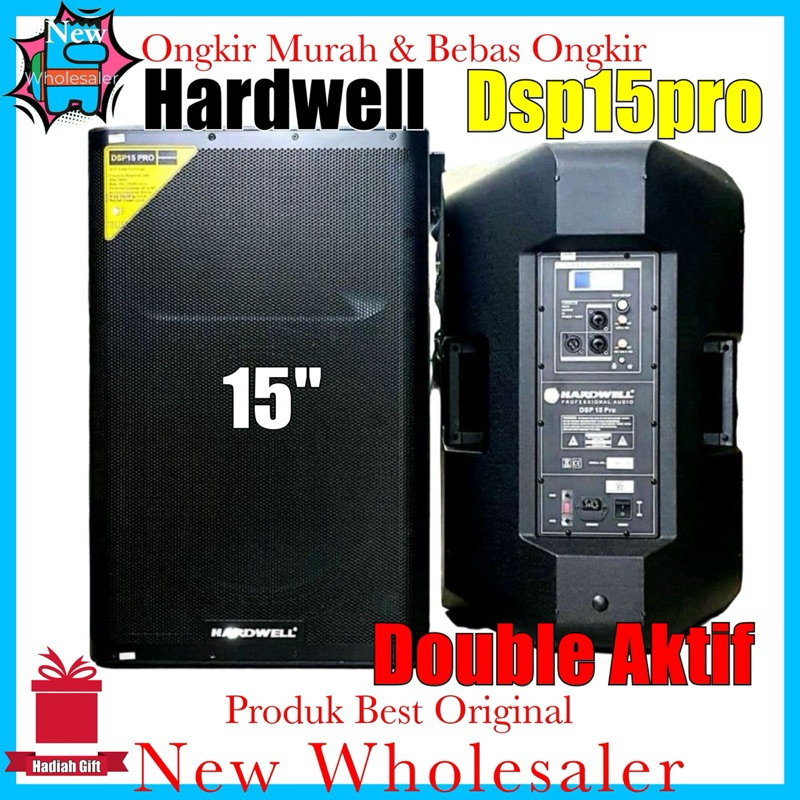 speaker Aktif Sound Hardwell Dsp15Pro 15 inch double aktif Power Full