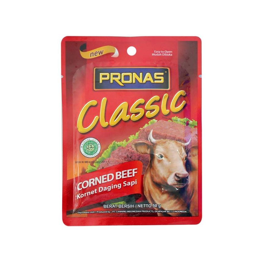 

Pronas Corned Beef Classic 50 gr