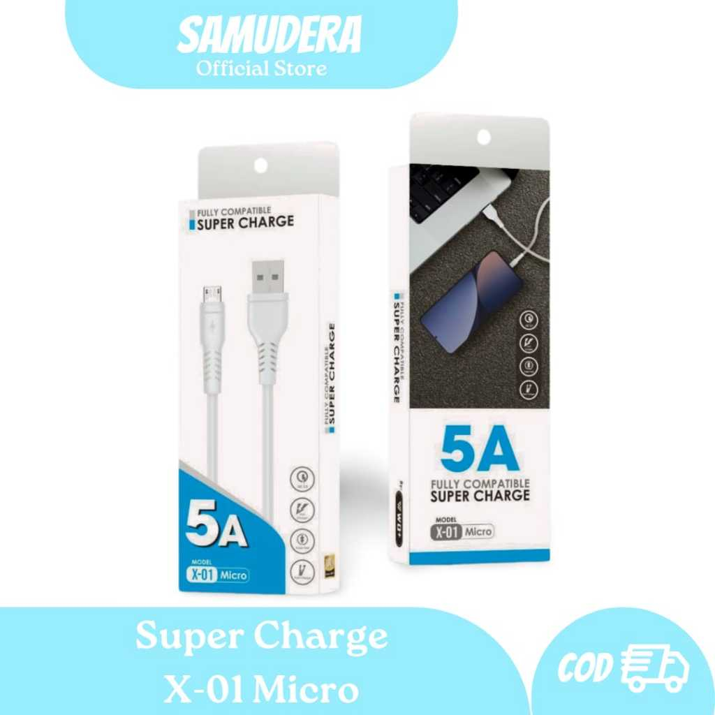 Kabel data WO+X-01 Super charge , kabel dataType-c, iphone Original 100% termurah KABEL MICRO