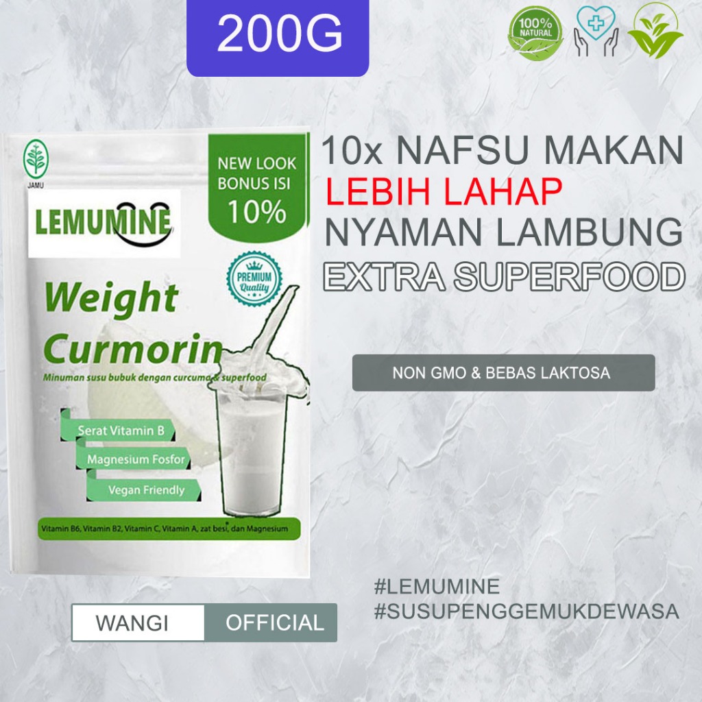 

Obat Gemuk Badan Penambah Berat Badan Susu Penggemuk Badan Gemuk Badan Dewasa Vitamin Penambah Nafsu Makan Lemumine