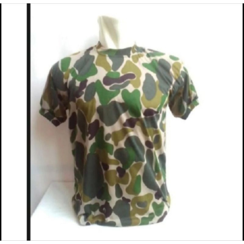 Kaos Loreng Lengan Pendek Pria/Wanita Daleman loreng Militer motif Camo , KKO Loreng Army