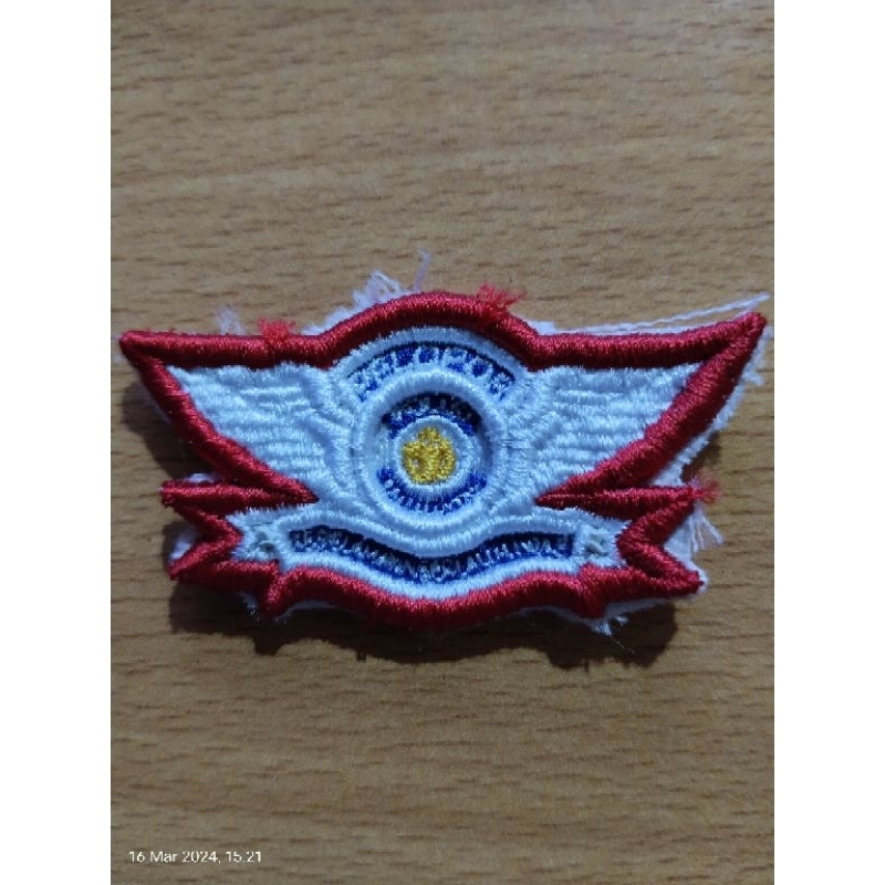 Bordir Timbul Pelopor Polantas Polri Polisi Lalu Lintas