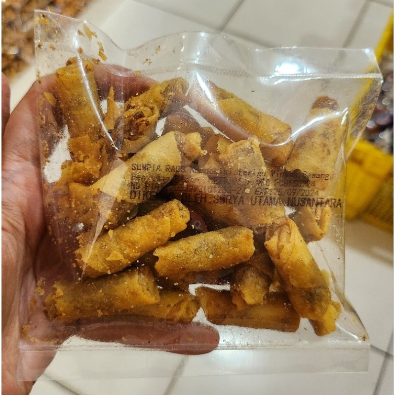 

Sumpiah Sumpia Udang Manis snack 5000 Murah Meriah Khas Cimahi Bandung