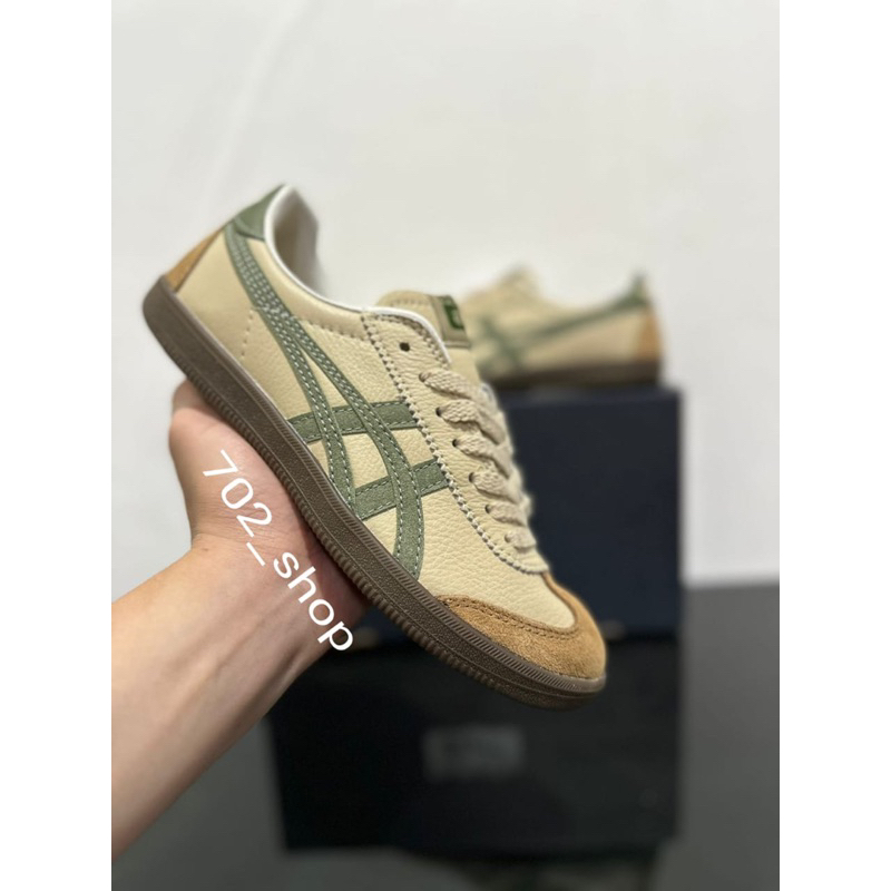 Sepatu Onitsuka Tokuten Beige Green