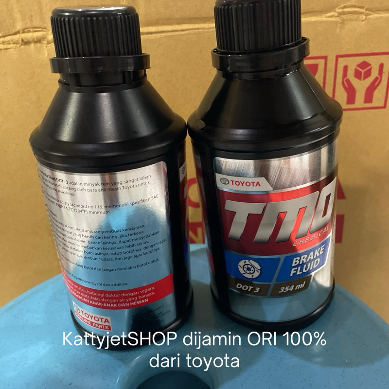 Oli rem TMO toyota dot3 354ml dijamin ORI 100%
