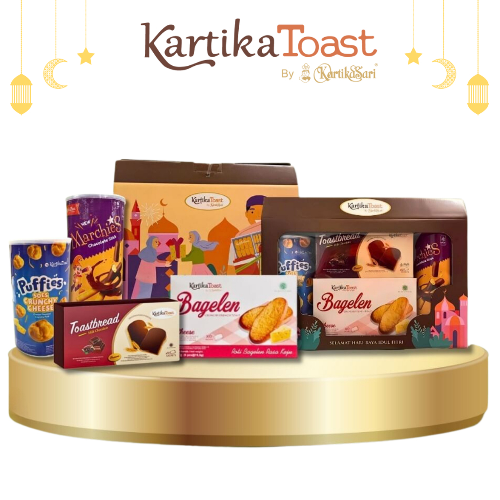 

Hampers / Parcel kartika toast Besar isi 4 Pack Hampers Lebaran Murah