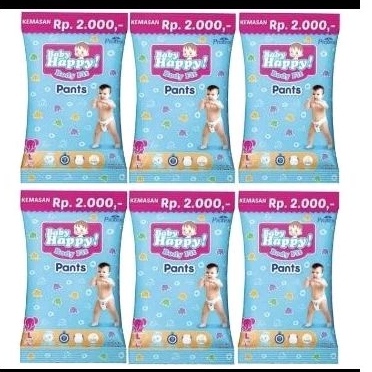 Diapers baby happy renceng dus khusus instan
