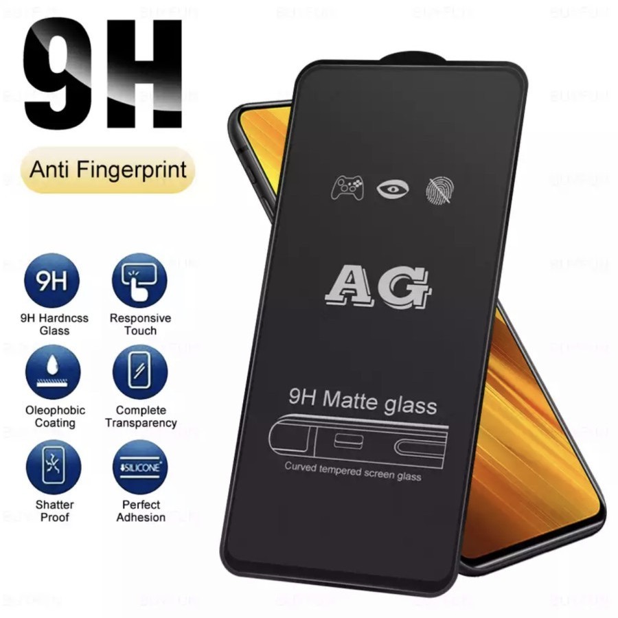 MJT - LUNA Tempered Glass Anti Gores Kaca AG Matte TG LUNA V6