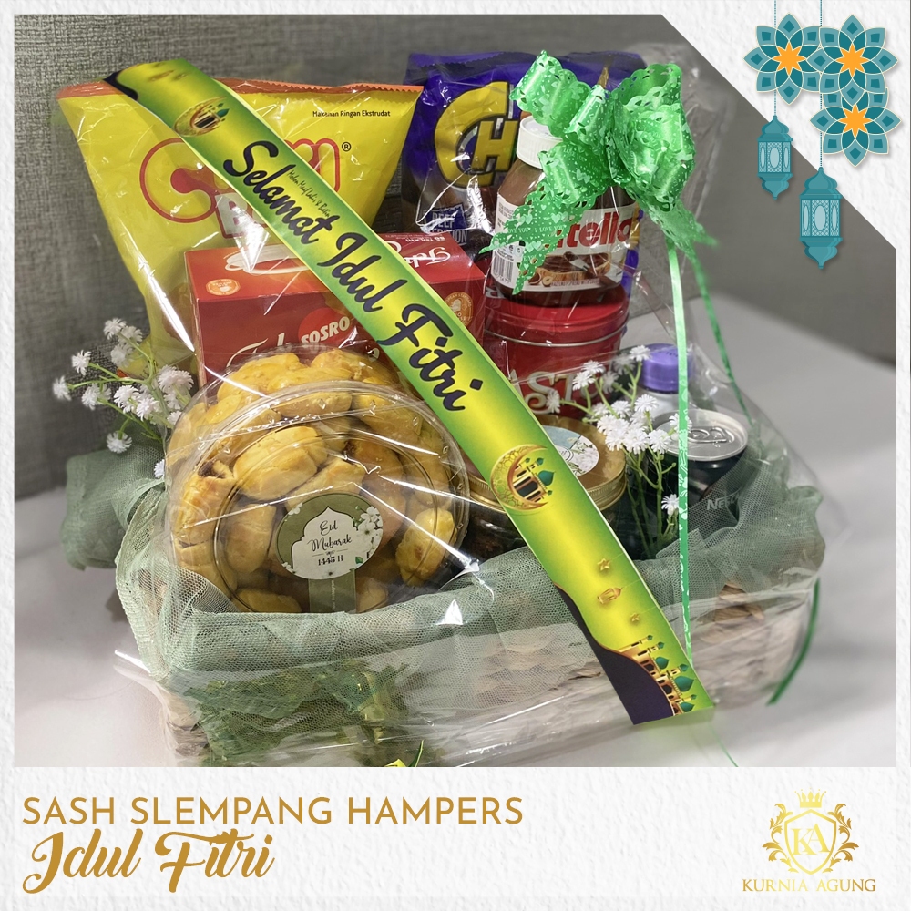 

Selempang Parcel Lebaran Idul Fitri Paper Belt Hiasan Bingkisan 1 Pack 50 Lembar