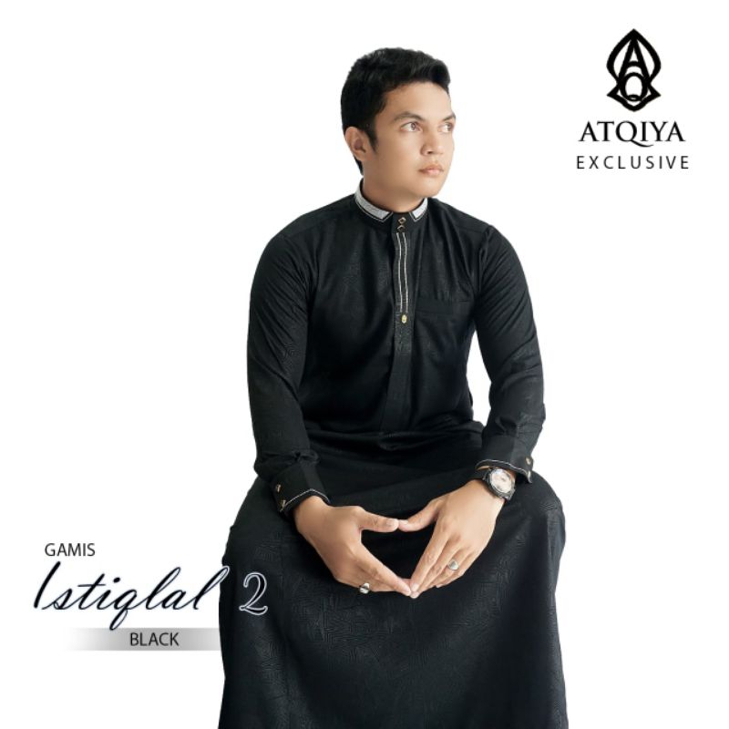 Baju Gamis Jubah Istiqlal 2 by Atqiya Exclusive/ Jubah Pria Kren / Baju Gamis Pria New / Gamis Jubah