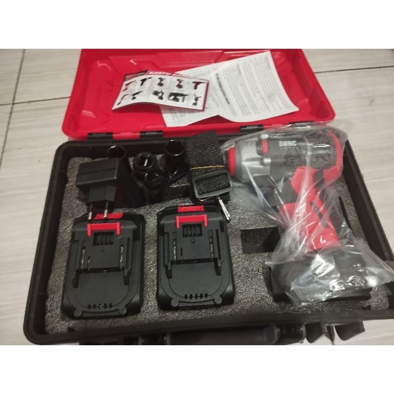bor impact wrench sunc tools/ jld 2 batrai
