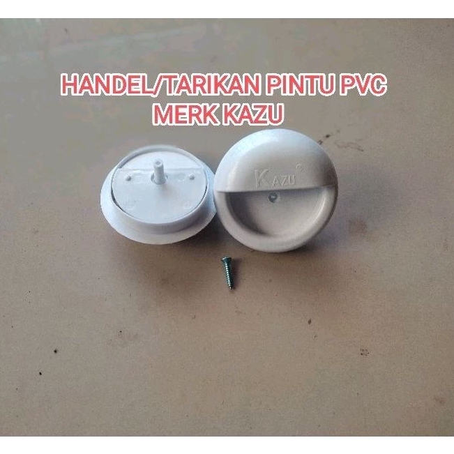 TARIKAN BULAT PVC PLASTIK PINTU KAMAR MANDI | HANDEL PVC MERK KAZU | TARIKAN PINTU TOILET BAHAN PVC 
