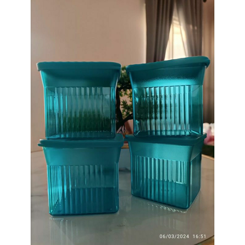 SALE  FAMILLY MATE MINI SET ISI 4 KAPASITAS 590 ML - TUPPERWARE PROMO ORIGINAL - TOPLES KUE LEBARAN 