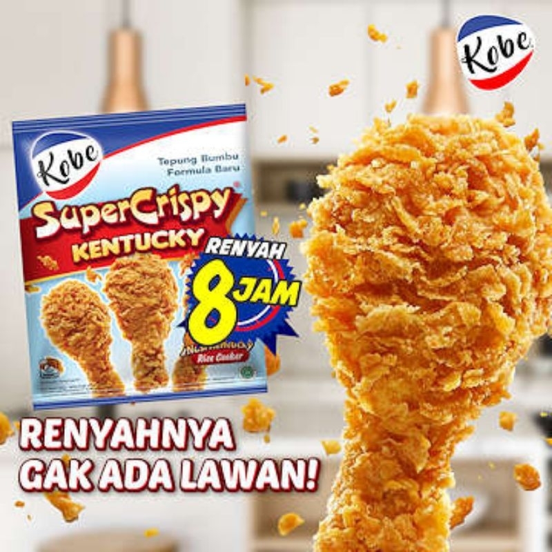 

KOBE TEPUNG BUMBU SUPERCRISPY 200 GR