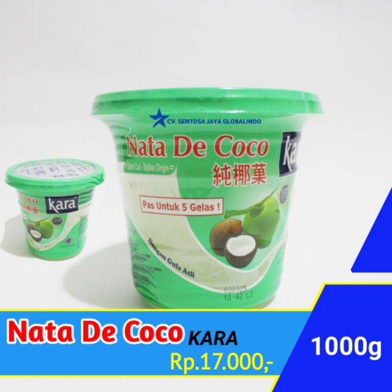 

Nata De Coco Kemasan Ember | Kara 1kg