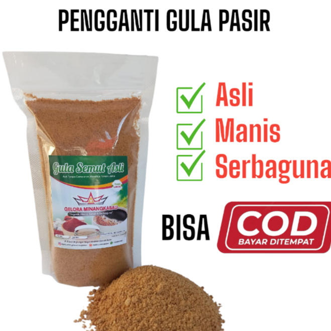 

GULA SEMUT ASLI 1000 gr By Gelora Minangkabau