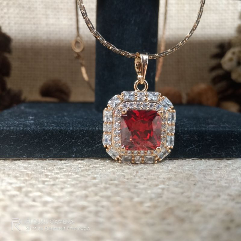 Kalung Batu Merah, acc by Olla Shopping Depok | OSD