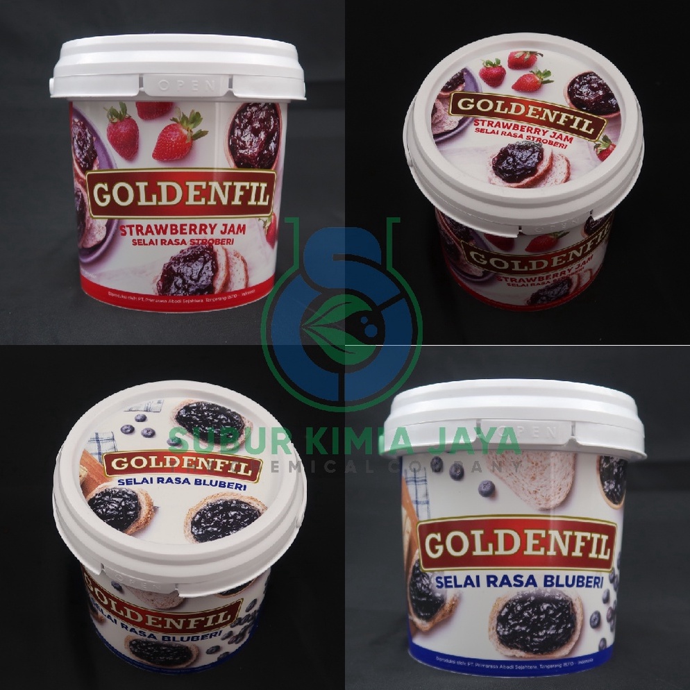 

FQD833 TOK SIAP COD Goldenfil Strawberry Blueberry Fruit Jam 1 Kg Selai Stroberi Bluberi