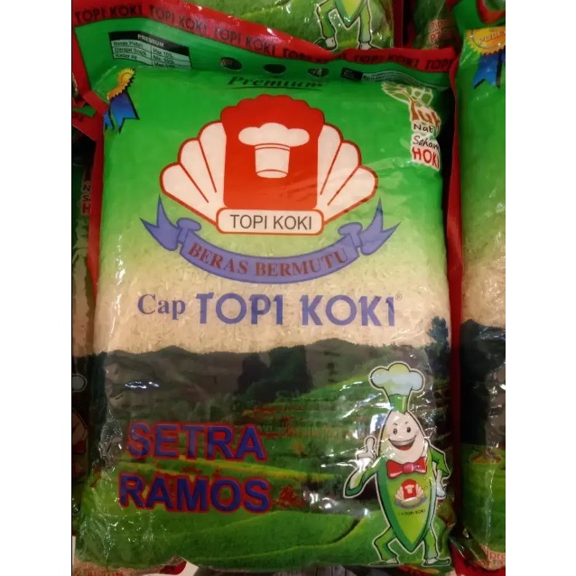 

BERAS PREMIUM TOPI KOKI KEMASAN 5KG