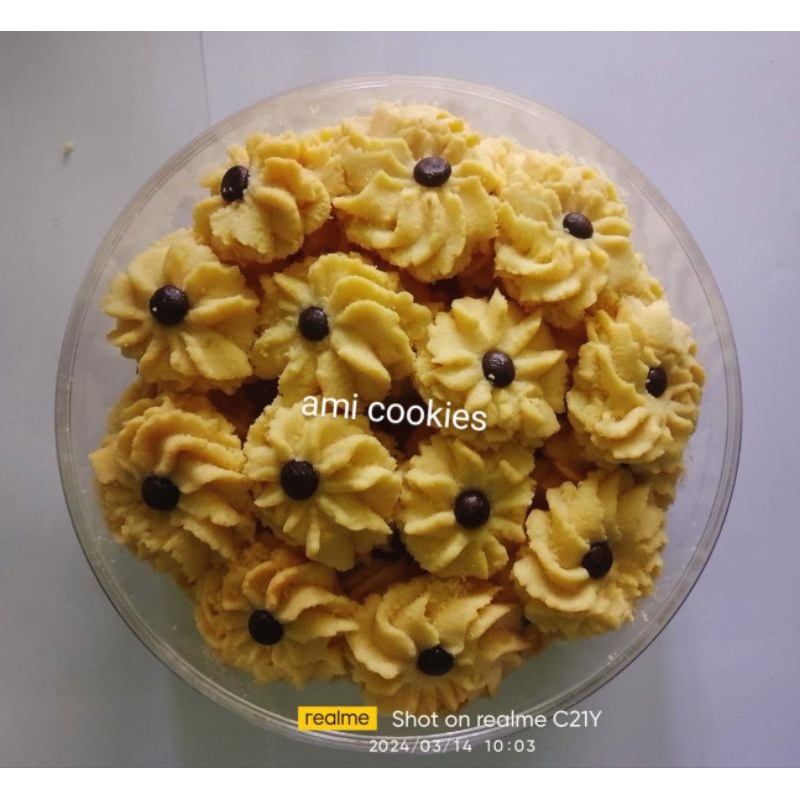 

kue semprit ukuran toples 500g kue kering kue lebaran