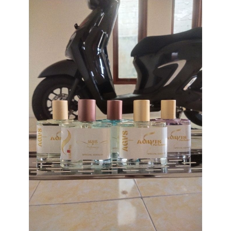 PAKET HAMPERS PARFUM AGIVIS NEW BEST PRODUK 5 botol 60ml