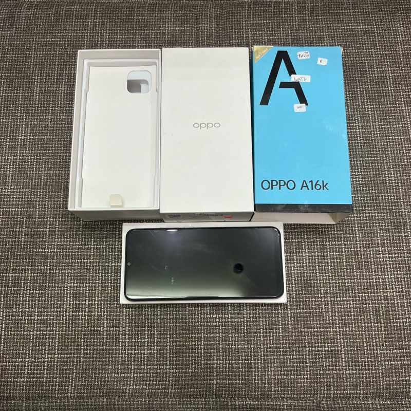 Oppo a16k 4/64gb Fullset Second Garansi Resmi