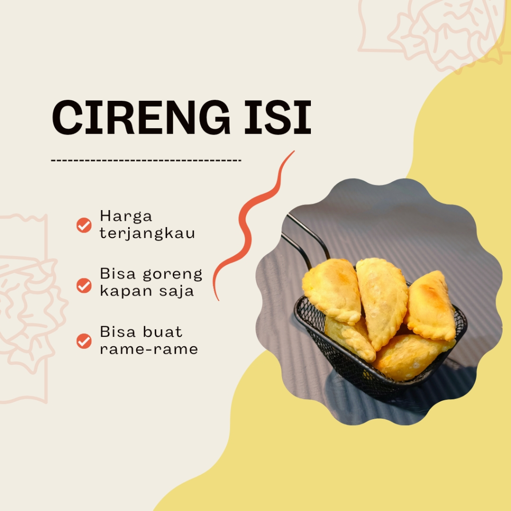 

Cireng isi by Alsya_Food isi ayam suwir pedas kecil, besar dan jumbo instan dan praktis
