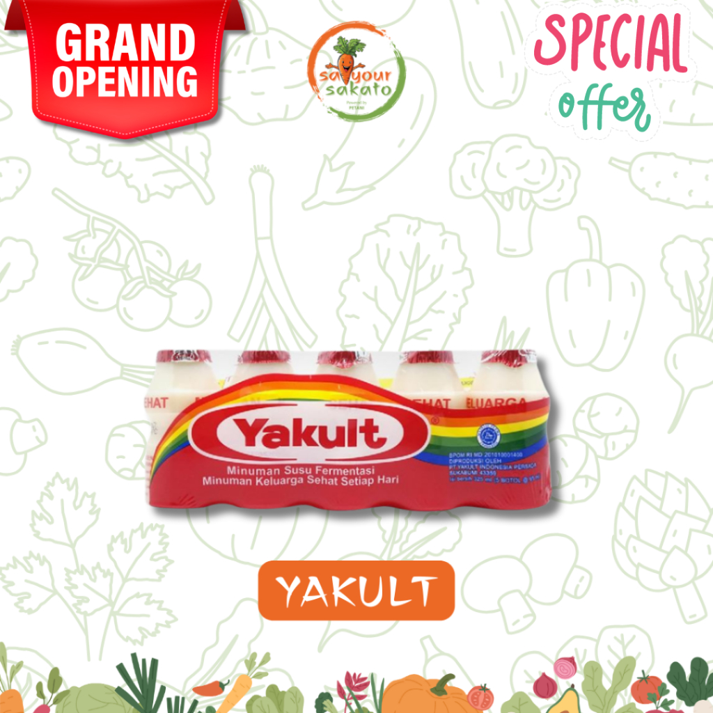 

Susu Yakult 1 Pack Saiyour Sakato