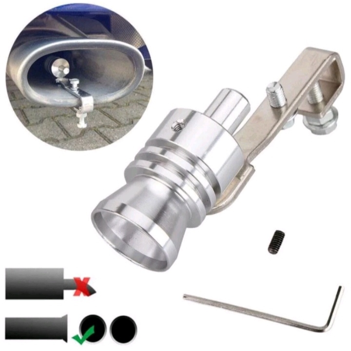 Turbo sound turbo whistle alat penambah suara knalpot suara turbo knalpot mobil