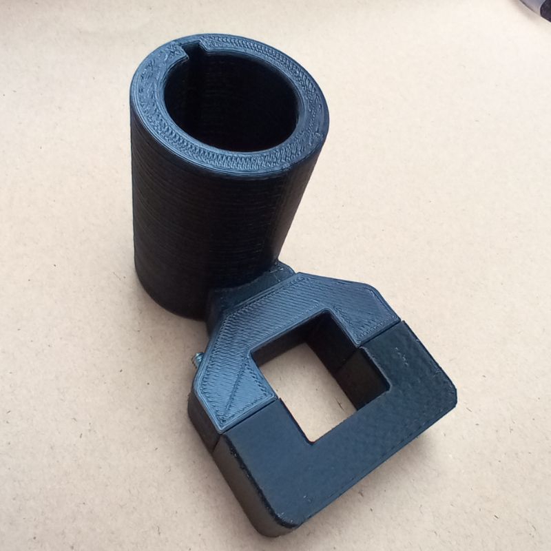 Braket/holder shaft Pin pointer untuk Metal detector Vanquish, X Terra Pro atau shaft kotak metal de