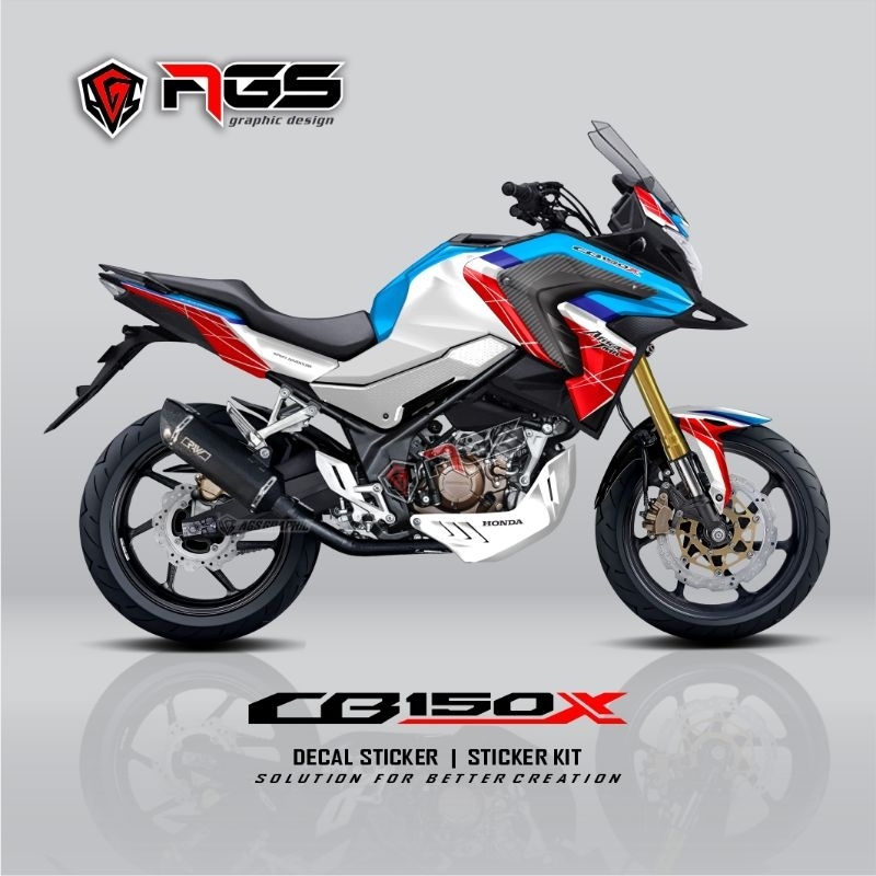 DECAL HONDA CB150X / DECAL STICKER CB150X AFRICA TWIN / DECAL FULL BODY / CBX / agsgraphic