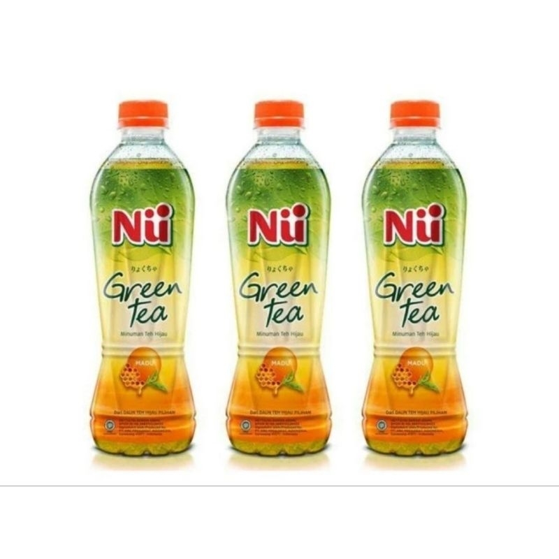 

NU GREEN TEA MADU 450ML