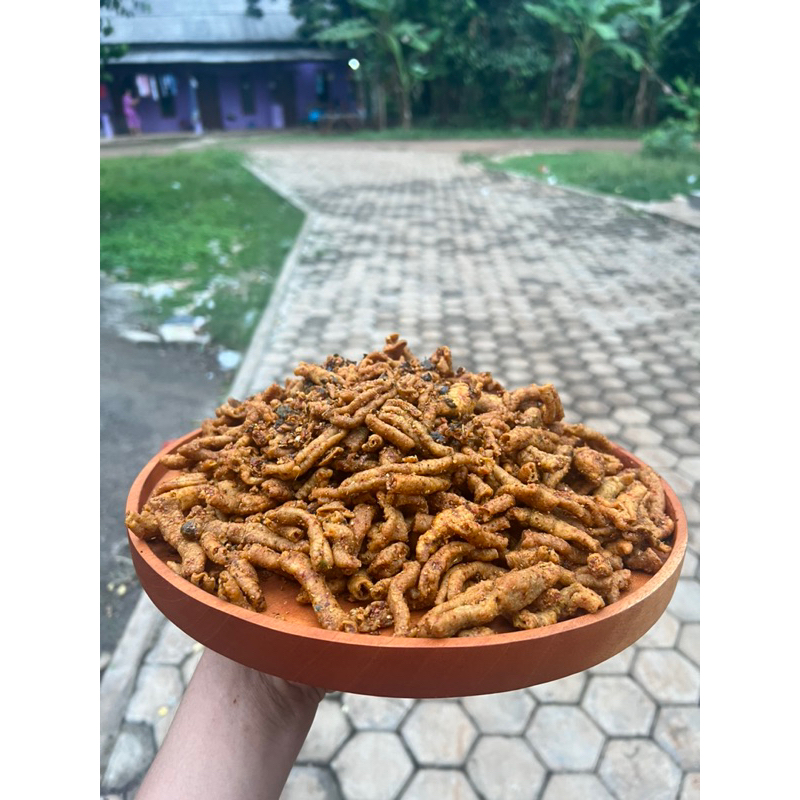 

ady78 KERIPIK USUS AYAM CRISPY ANEKA RASA 1 KG