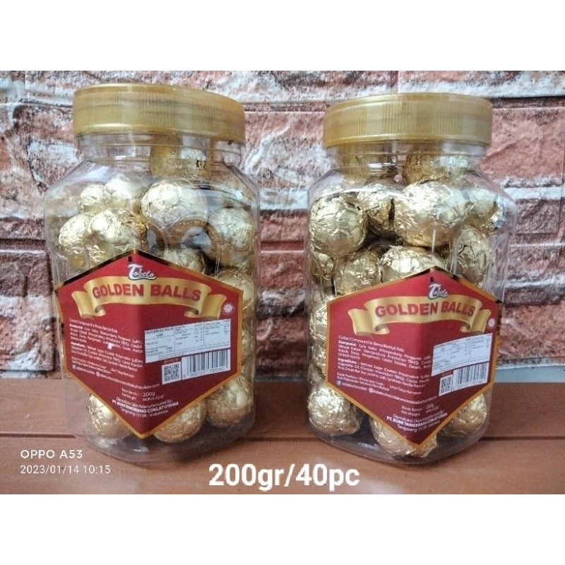 Tobello golden ball 200gr- "NeyGib_OlShop"