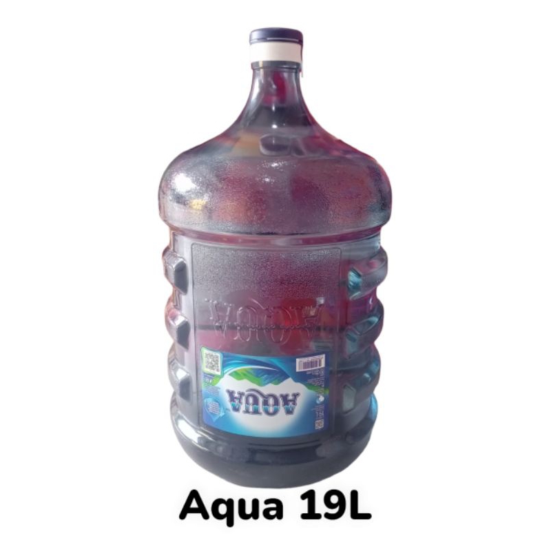 

Aqua Galon + Isi 19 Liter