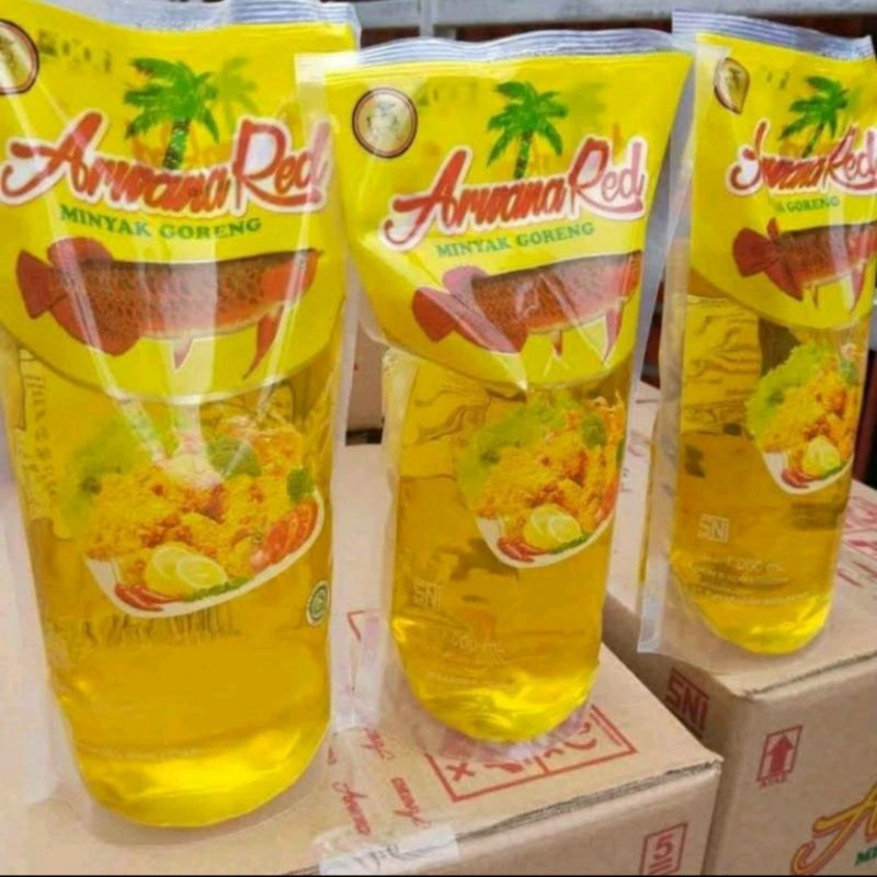

Minyak Goreng Arwana Ukuran 900ml