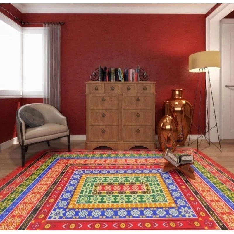 AMBAL KARPET OSTRICH.KARPET RUANG TAMU UKURAN JUMBO 205X240