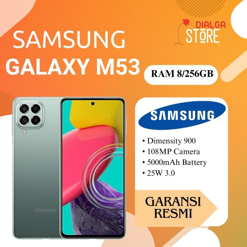 Samsung Galaxy M53 5G RAM 8GB/256GB Garansi Resmi
