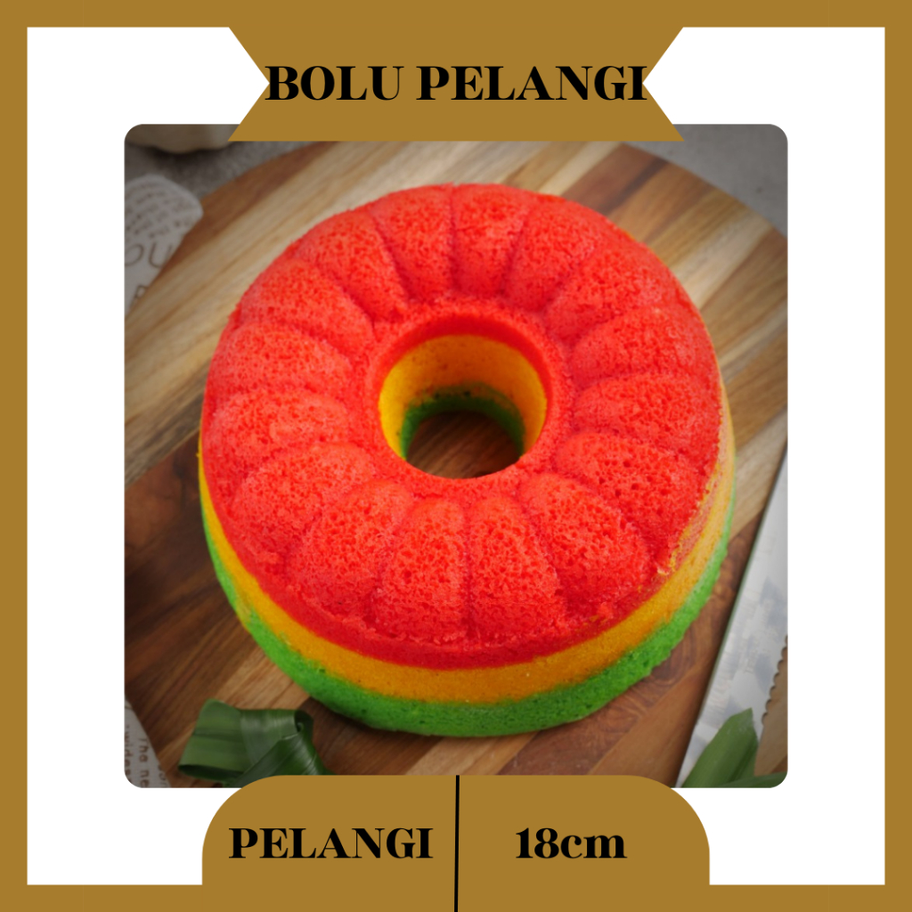 

Rainbow Cake / Bolu Kukus / Kue Bolu Kukus Pelangi