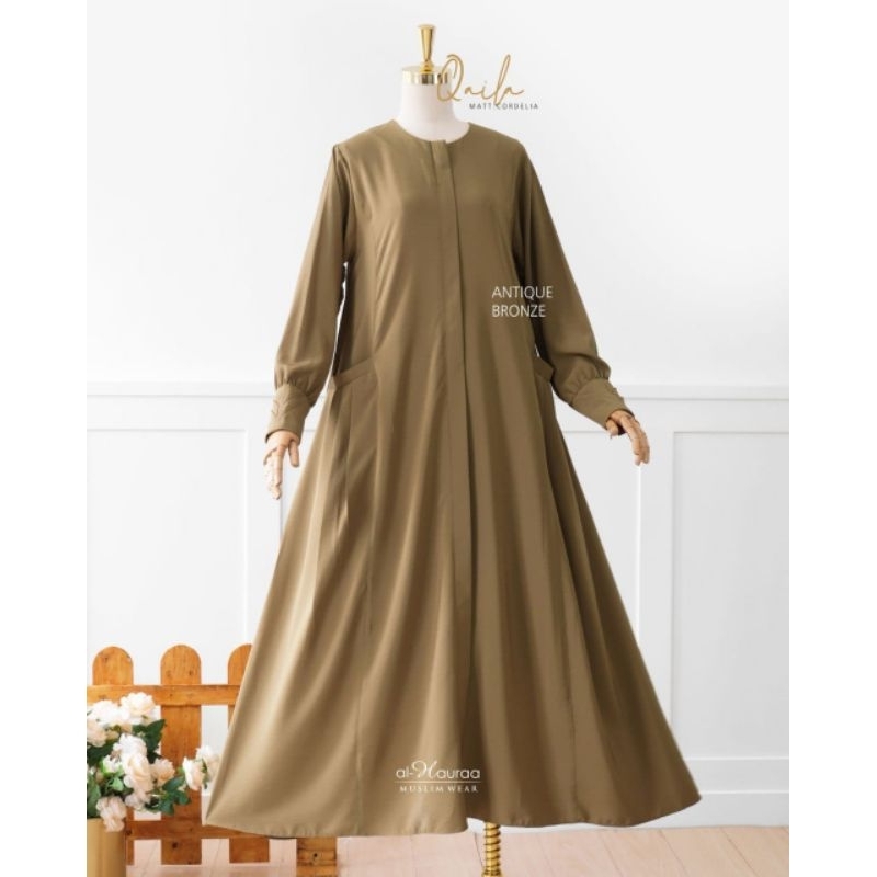 Gamis Qaila by Al Hauraa - Gamis Qaila Al Hauraa - Gamis Al Hauraa - Gamis Terbaru Al Hauraa