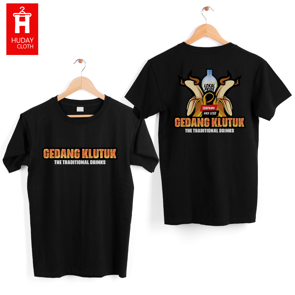 KAOS KLATEN / GEDANG KLUTUK / BAJU VIRAL / COD / PREMIUM COTTON COMBED 30S / COD