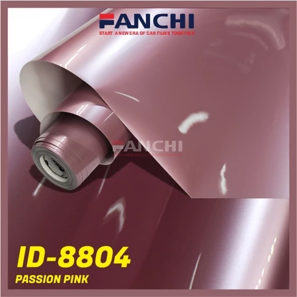 

50CM Sticker FANCHI PET107 ID-8804 Passion Pink PET per 50CM