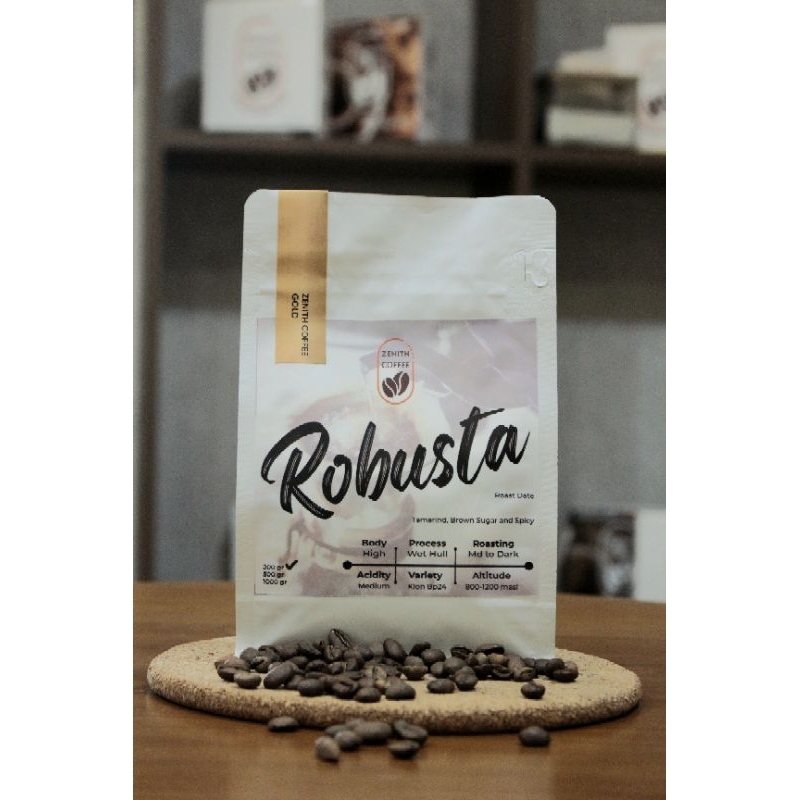 

Biji kopi Robusta gold Kerinci Sumatra Barat | 200g