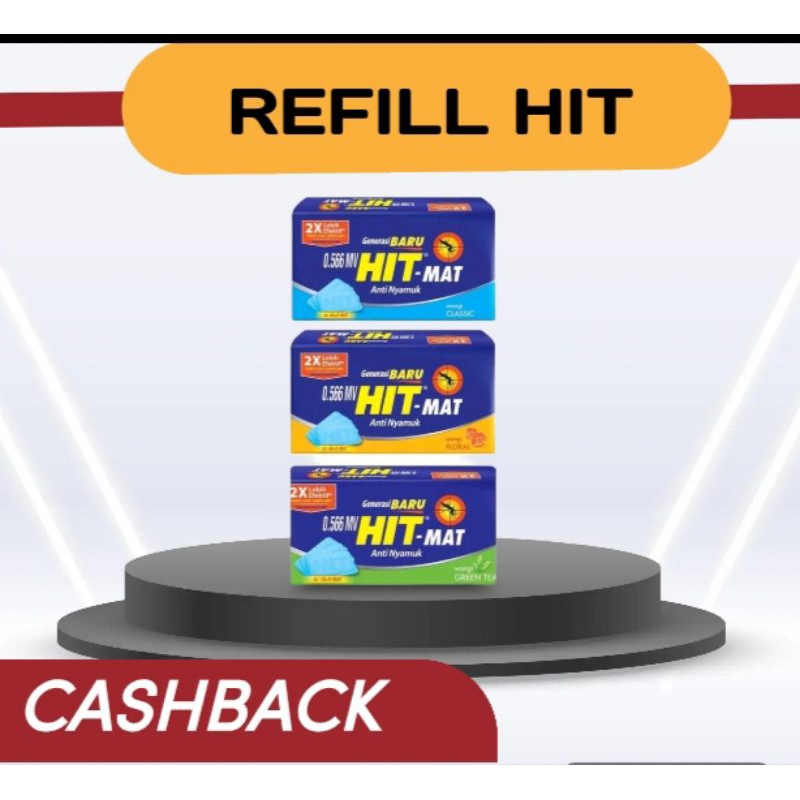 Hit Mat Alat & Refill Anti Nyamuk Listrik / ObatNyamuk Elektrik