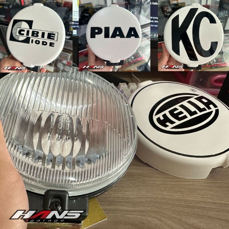 lampu rallylook foglamp rally look hella cibie piaa kc custom bukan ori